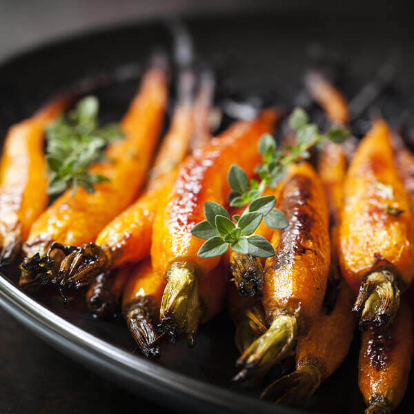 cooked carrots