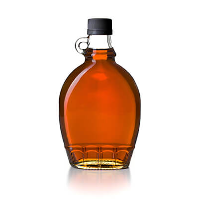 dark maple syrup